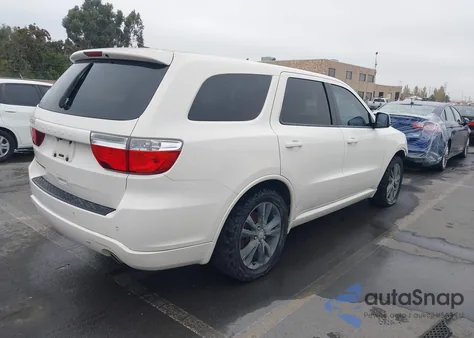 2011 Dodge Durango Heat из США, поврежденный, VIN 1D4RD3GG1BC687350